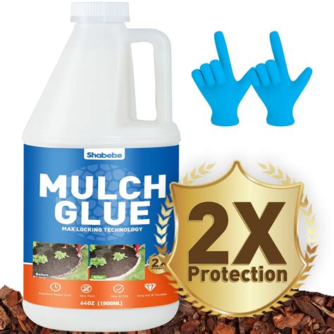 Buy Mulch Glue Oz Mulch Glue For Landscaping Super Strength