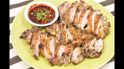 Thai Grilled Chicken Thai Food Gai Yang ไกยาง YouTube