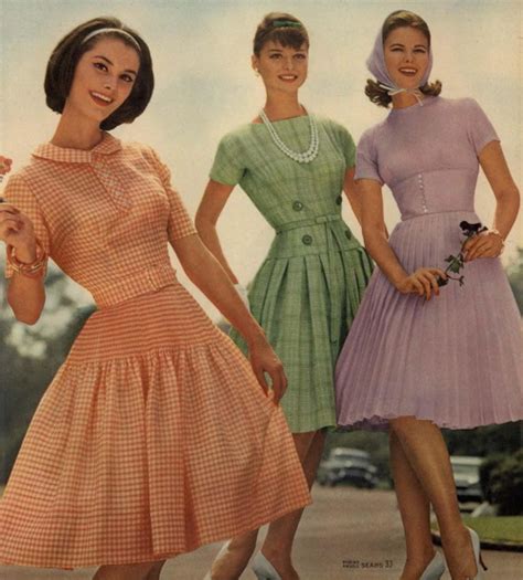 1960s Dress Styles Swing Shift Mod Mini Dresses