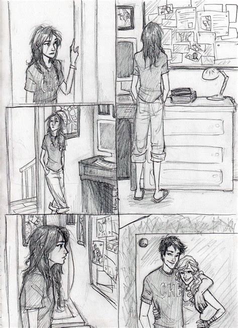 Chirons Office Couples Of Percy Jackson Series Fan Art