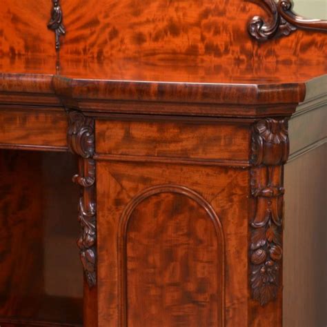 Victorian Mahogany Antique Sideboard Chiffonier Ca 1840 Antiques World