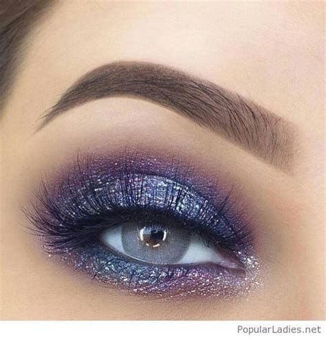 100 Stunning Eye Makeup Ideas Blue Eye Makeup Purple Makeup Purple