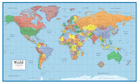 Printable World Wall Map Printable Map Of The United States