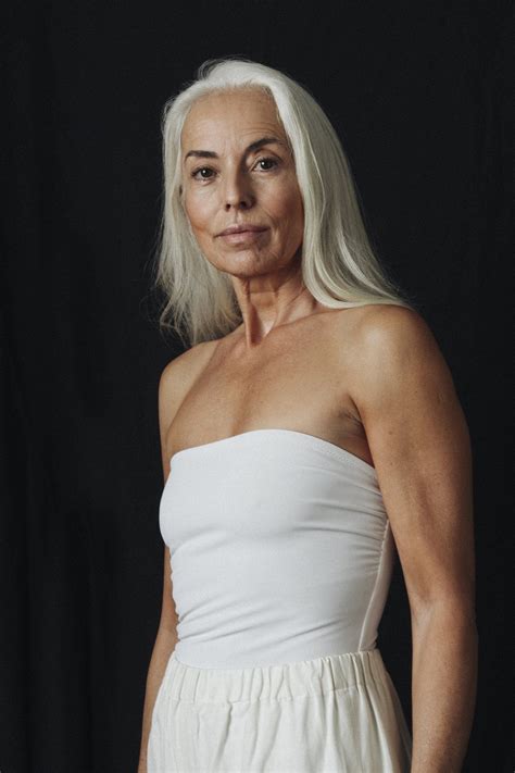 This Stunning 60 Year Old Woman Is The Star Of A Brand New Swimwear Campaign Women Fashion