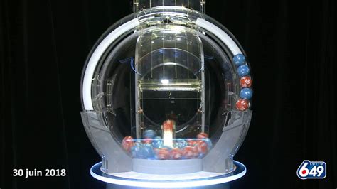 Draws on wednesdays & saturdays. Lotto 6/49 - Tirage du 30 juin 2018 - YouTube