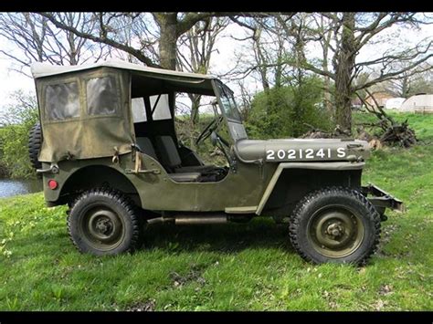 1942 Willys Mb Jeep Classic And Sports Car Auctioneers