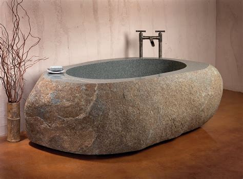 Natural Bathtub By Stone Forest Archello Stone Bathtub Wooden