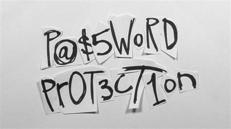 Password Protection Youtube