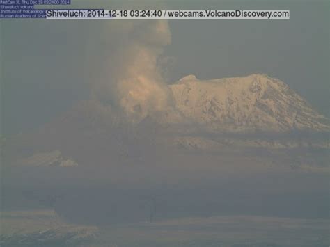Volcanic Activity Worldwide 20 Dec 2014 Shiveluch Volcano Sinabung