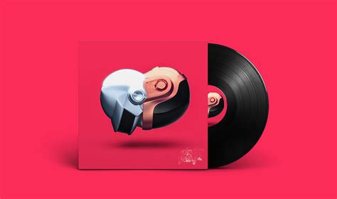 Daft Punk The Love Cd Cover On Behance