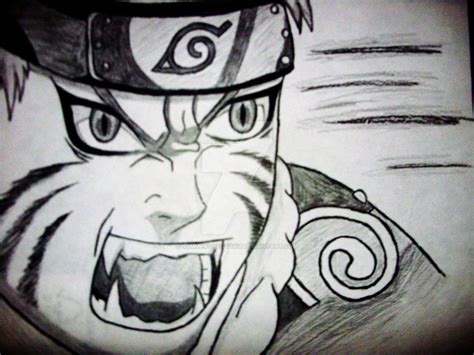 Angry Naruto Drawing By Summertheotaku On Deviantart