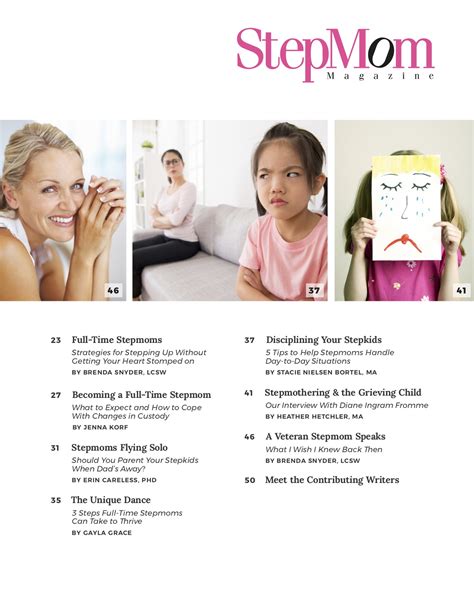 A Stepmoms Guide To Full Time Stepmothering Stepmom Magazine
