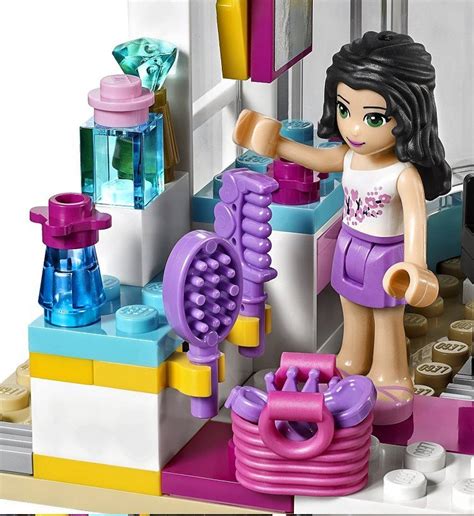 Lepin Friends Heartlake Hair Salon Lego 41093 Analog Building Blocks Set
