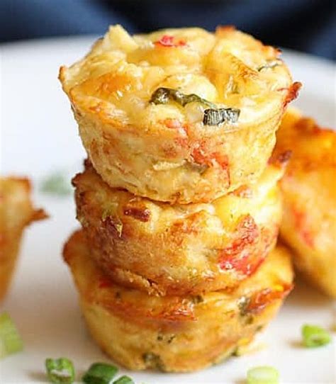 How To Make Quffins Crust Less Mini Quiches Baked In Muffin Tins