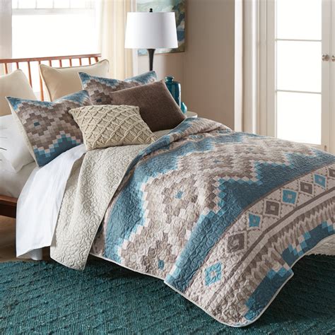 Find great deals on ebay for construction quilt bedding set. Turquoise Vista Quilt Set