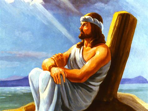 After a day or two, god also sent a worm to chew on the vine. FreeBibleimages :: Jonah and the large fish :: When Jonah ...