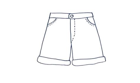 How To Draw Shorts My How To Draw