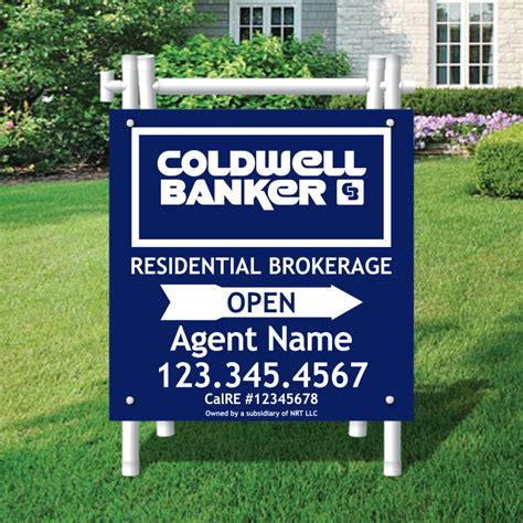 Open House Signs For Coldwell Banker Realty Northern California Dee Sign