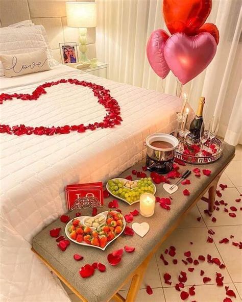 57 Romantic Valentines Room Decoration Ideas For Him Or Her 2023