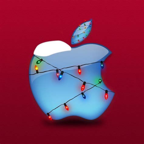 Free Wallpapers For Apple Ipad Christmas Lights Apple