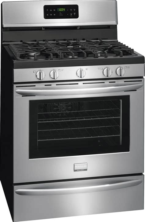 frigidaire gas range side griddle series freestanding cooktop burner stainless inch steel convection grates drawer burners self clean ft ajmadison