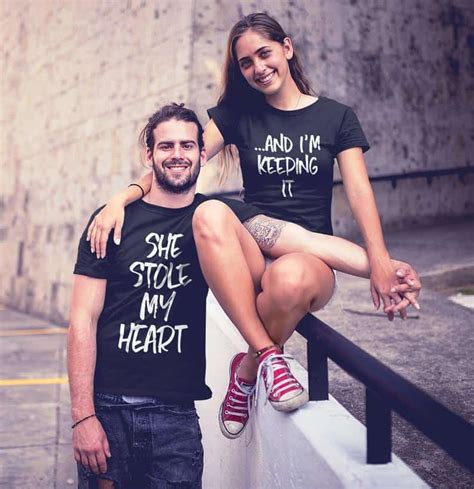 Cute Couple Shirts Quotes Couple Outfits