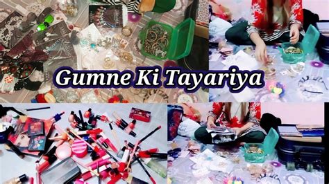 Gumne Ki Tayariya Jewellery Makeup Vlogs Aafreen Doll Vlog Youtube