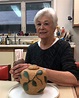 Martha Buck hand-builds her pottery art using native clays and a ...