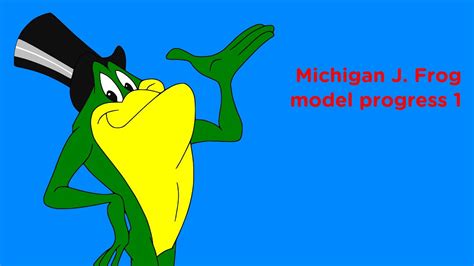 Michigan J Frog Model Progress 1 Youtube