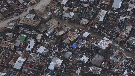 Birds Eye View Of Hurricane Damage In Haiti Nbc News