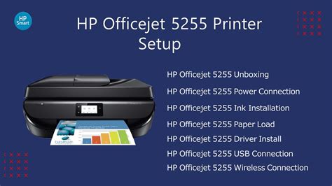 Hp Officejet 5255 Printer Setup Officejet 5255 Driver Download Wifi
