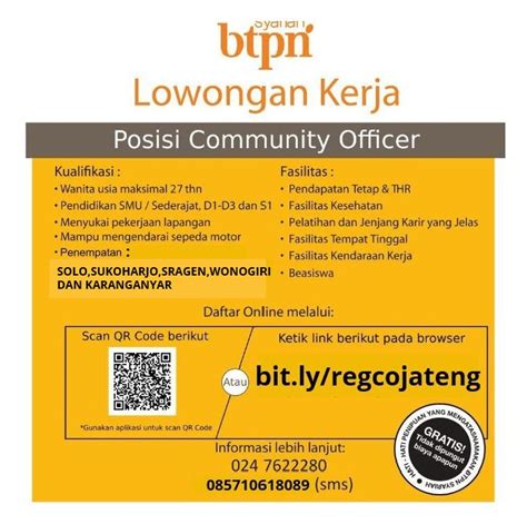 Budayakan baca iklan sampai selesai. Semua Lowongan Kerja Solo