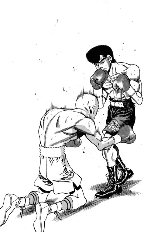 Hajime No Ippo Takamura Mamoru And Ito Takaaki Anime Art Manga Art