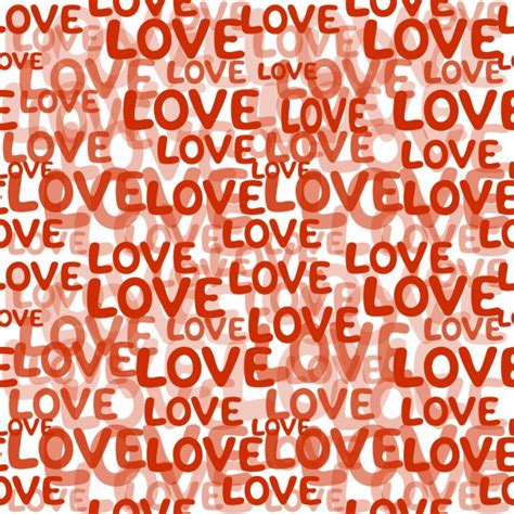 Love Word Seamless Pattern Stock Vector Image By ©tatus 60619415