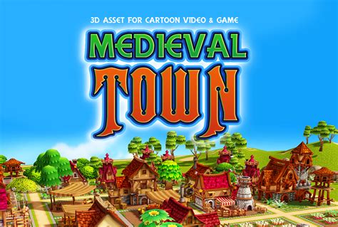 Medieval Town Free 3d Models Download Free3d