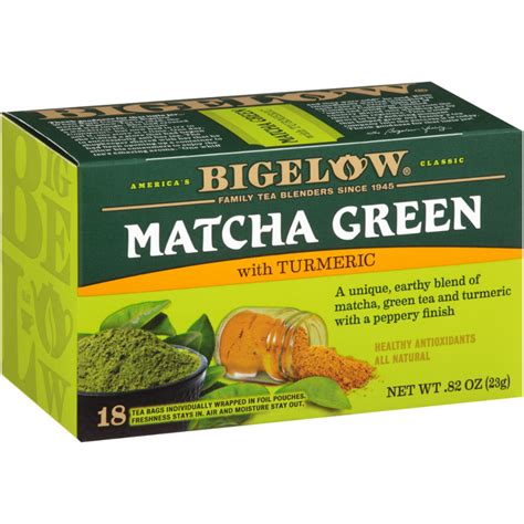 Matcha Green Tea With Turmeric Case Of Boxes Total Of Teabags