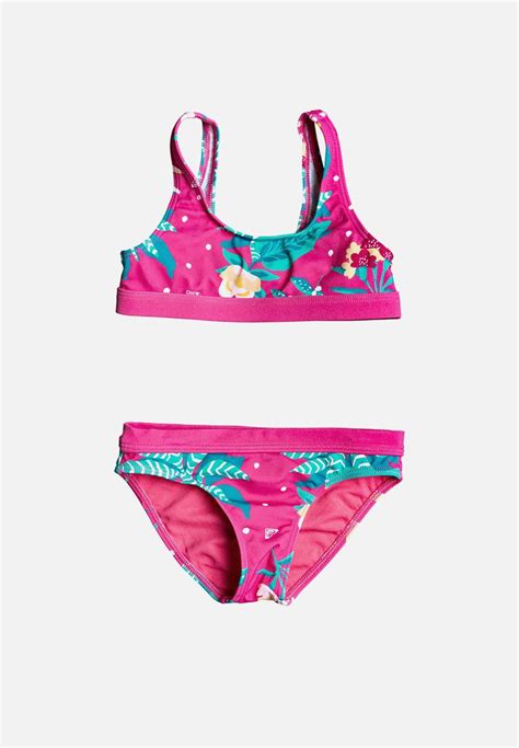 Magical Sea Bral Two Piece Set Pink Roxy Swimwear