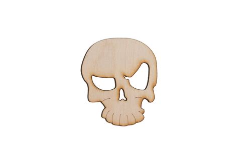 Wooden Skull Logo Halloween DecorDIY CraftsPlywood Craft | Etsy ...