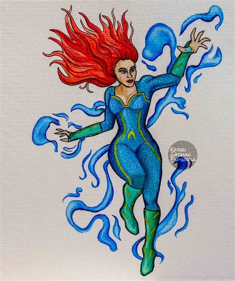 Mera From Aquaman I Am Working On Drawing More Wicked Karen