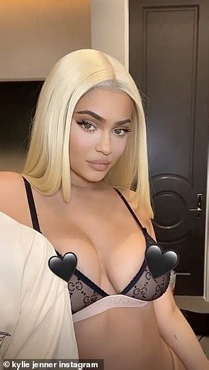 Kylie Jenner Shares Eye Popping Snap Of Herself In Gucci Bra After