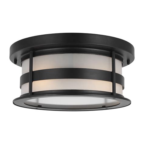 Modern Outdoor Flush Mount Ceiling Light Shelly Lighting