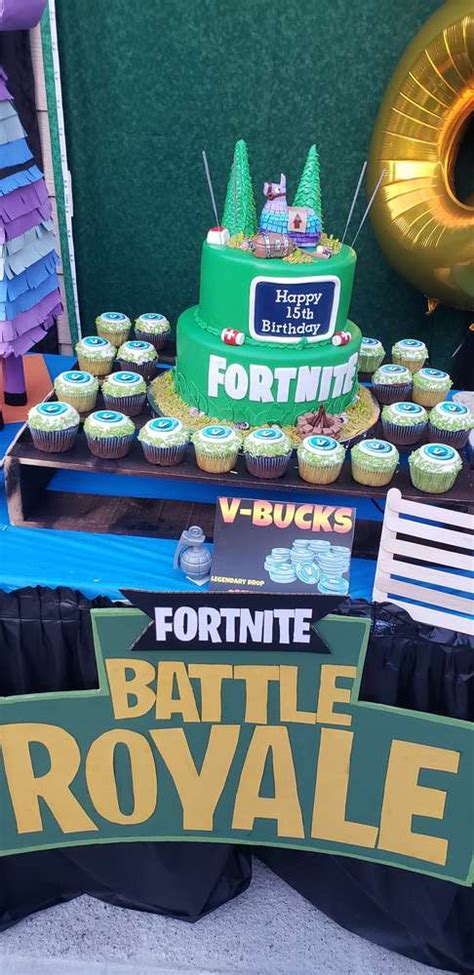 Fortnite Birthday Party Cupcakes Fortnite Season 9 Battle Pass Ting