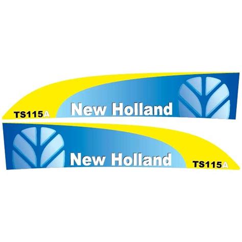 Decals And Emblems New Holland Decal Kit New Holland Ts115a