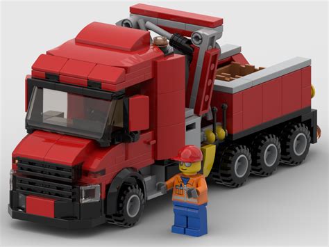 Lego Instructions Motrice 4 Assi Con Gru Livrea Scania Musone