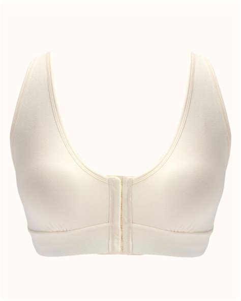 Rora Pocketed Front Closure Bra Comfortable And Supportive Anaono