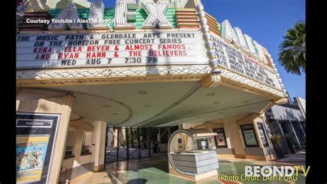 Alex Theatre In Glendale Celebrates Years Youtube