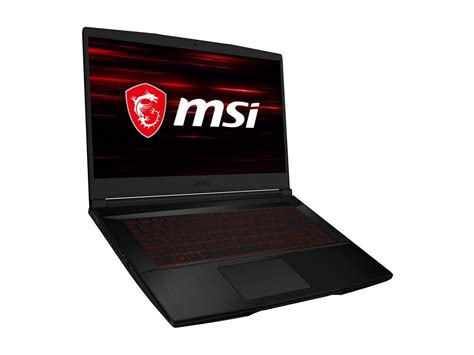 Msi Gf63 10sc 1415ca Thin Gaming Laptop Intel Core I5 10500h 250 Ghz