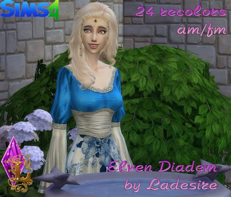 Ladesires Creative Corner Ts4 Elven Diadem By Ladesire