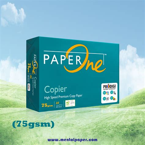 A4 Paper One Copier 75gsm 500s Mentol Paper