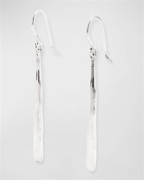 Ippolita Squiggle Stick Earrings In Sterling Silver Neiman Marcus